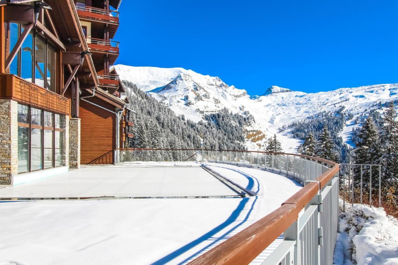 South Facing 2-Bed Apartment With Fireplace, Terrasses Deos Flaine Εξωτερικό φωτογραφία