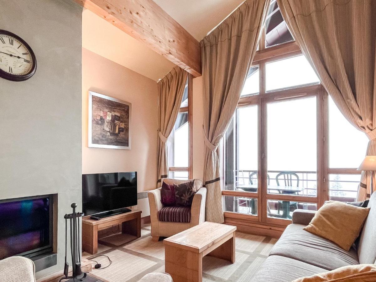 South Facing 2-Bed Apartment With Fireplace, Terrasses Deos Flaine Εξωτερικό φωτογραφία