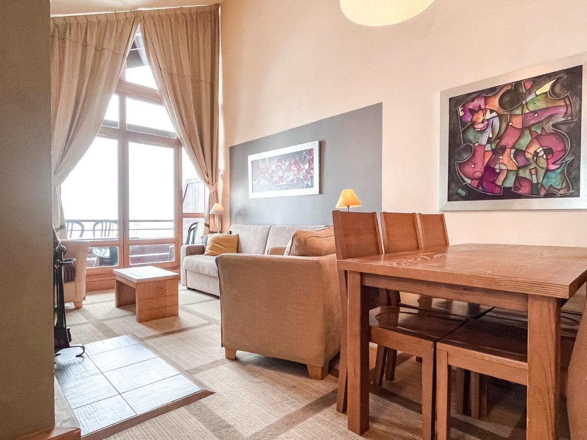 South Facing 2-Bed Apartment With Fireplace, Terrasses Deos Flaine Εξωτερικό φωτογραφία