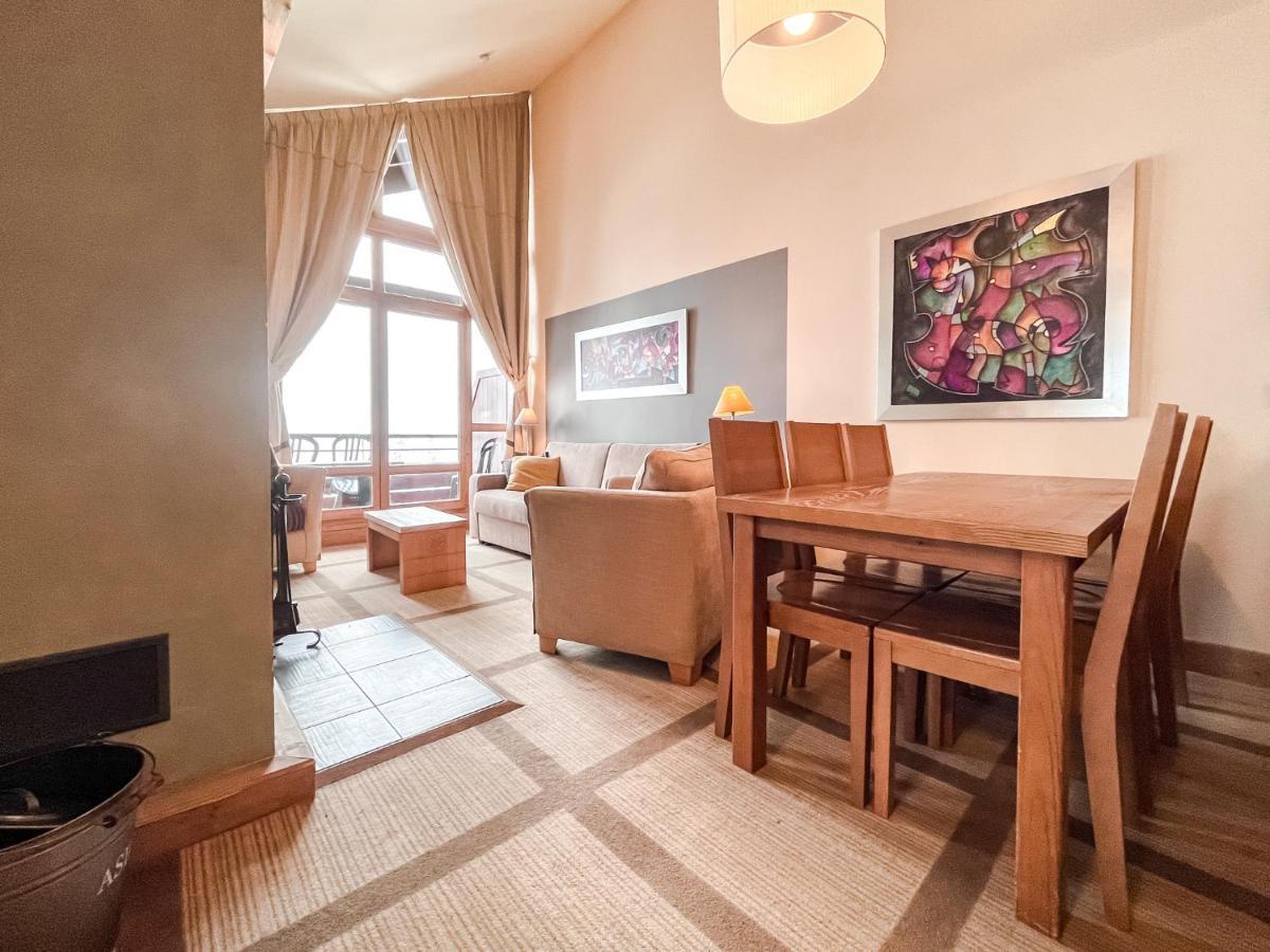 South Facing 2-Bed Apartment With Fireplace, Terrasses Deos Flaine Εξωτερικό φωτογραφία