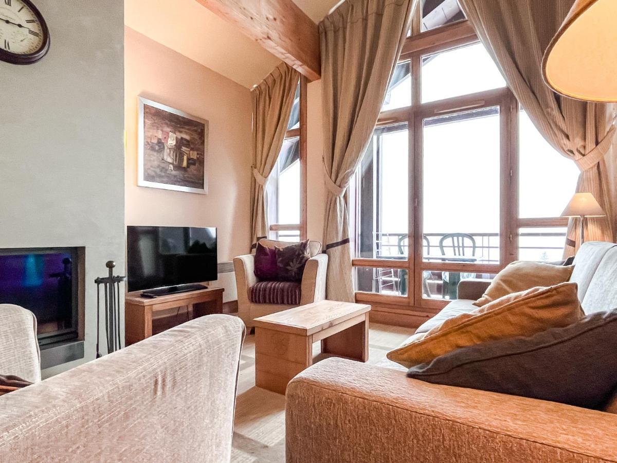 South Facing 2-Bed Apartment With Fireplace, Terrasses Deos Flaine Εξωτερικό φωτογραφία
