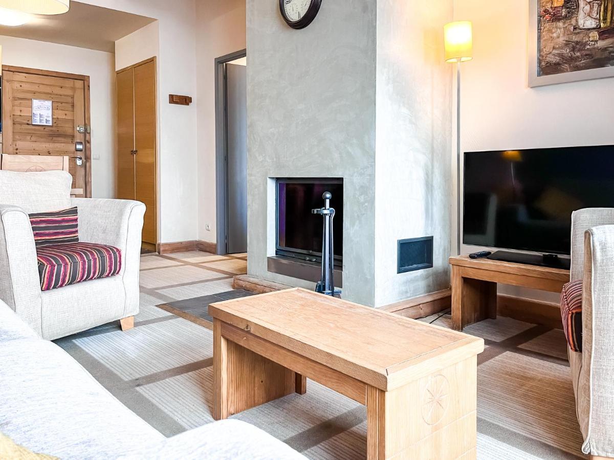 South Facing 2-Bed Apartment With Fireplace, Terrasses Deos Flaine Εξωτερικό φωτογραφία